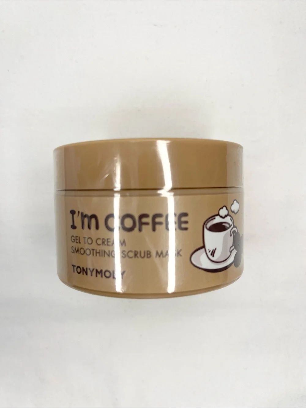 TONYMOLY I'm Coffee Gel to Cream Smoothing Scrub Mask